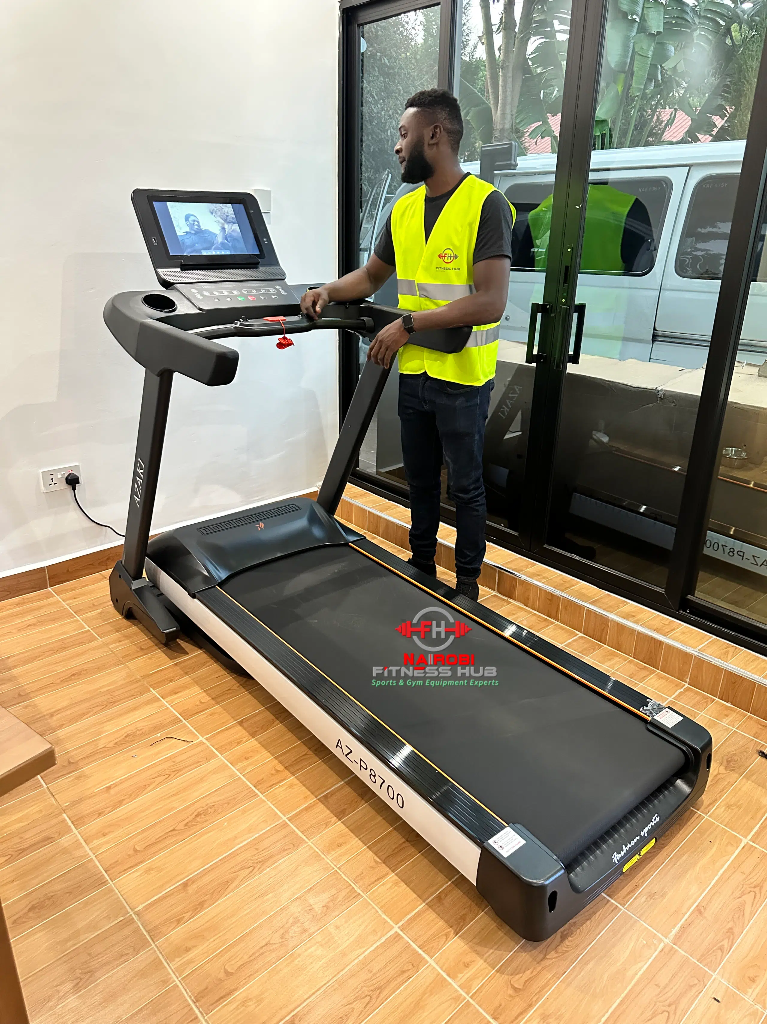 Azaki Poseidon P8700 Semi-Commercial Treadmill Kenya &ndash; Buy Treadmill Nairobi | Nairobi Fitness Hub